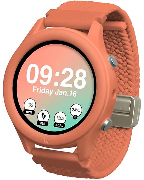 Kidywolf Kidywatch Multifunction Smartwatch - Peach - Smart Watch with Interactive Features Watches