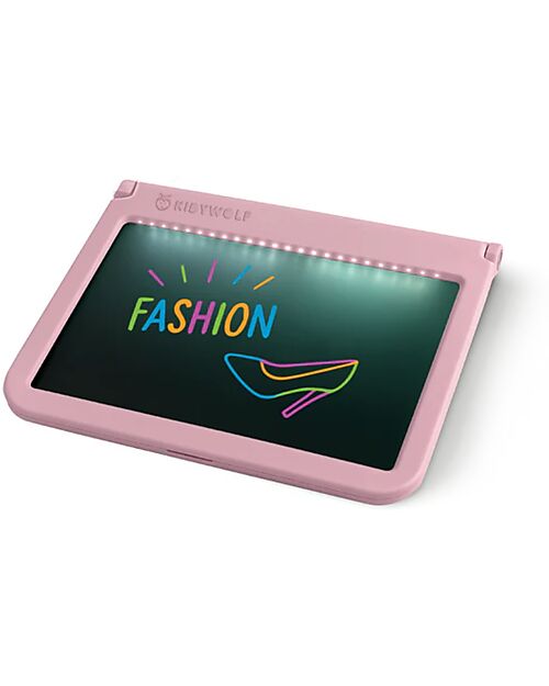 Kidywolf Light Drawing and Writing Board - Pink - Creativity and Fun for Kids - 5+ years Draw And Color