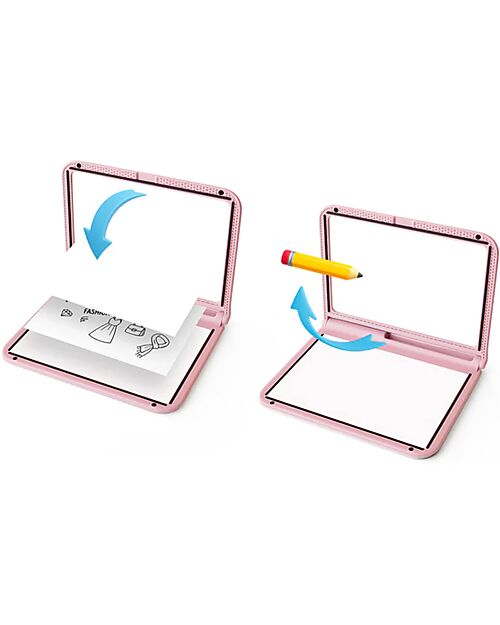 Kidywolf Light Drawing and Writing Board - Pink - Creativity and Fun for Kids - 5+ years Draw And Color