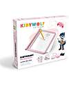 Kidywolf Light Drawing and Writing Board - Pink - Creativity and Fun for Kids - 5+ years Draw And Color