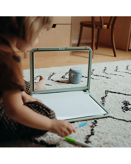 Kidywolf Light Drawing and Writing Tablet - 4 Neon Marker Kit - USB-C Charging Drawing Boards