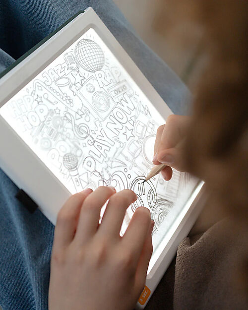 Kidywolf Light Pad for Tracing - Creativity and Precision for Kids - 10+ years Draw And Color