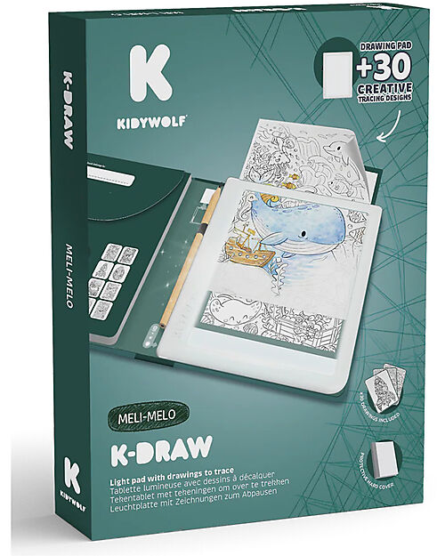 Kidywolf Light Pad for Tracing - Creativity and Precision for Kids - 10+ years Draw And Color