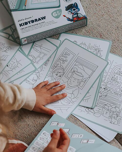 Kidywolf Light Pad for Tracing - Creativity and Precision for Kids - 6+ years Draw And Color