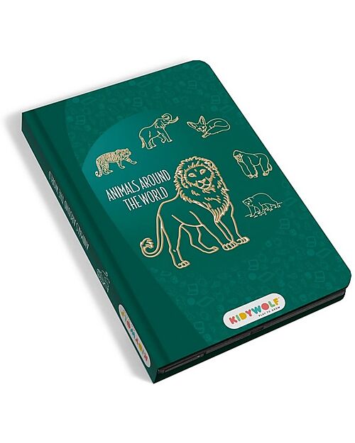 Kidywolf Mini Digital Drawing Tablet - Animals Around the World - 4+ Years Draw And Color