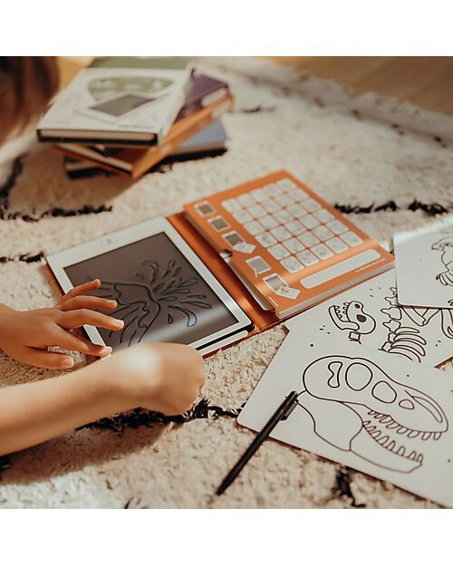 Kidywolf Mini Digital Drawing Tablet - Dinosaurs - 4+ Years Draw And Color