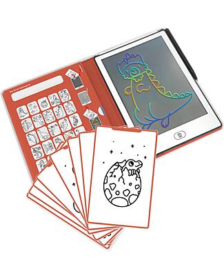 Kidywolf Mini Digital Drawing Tablet - Dinosaurs - 4+ Years Draw And Color