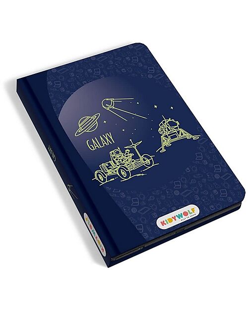 Kidywolf Mini Digital Drawing Tablet - Galaxy - 4+ Years Draw And Color