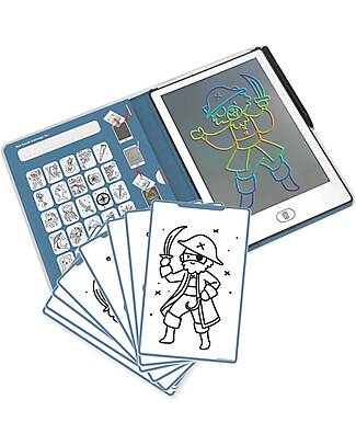 Kidywolf Mini Digital Drawing Tablet - Pirates - 4+ Years Draw And Color