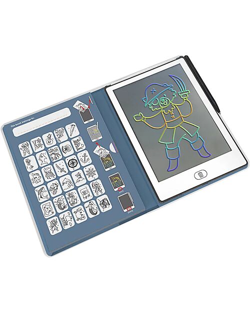 Kidywolf Mini Digital Drawing Tablet - Pirates - 4+ Years Draw And Color