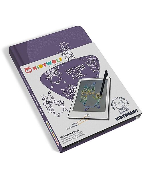 Kidywolf Mini Digital Drawing Tablet - Princess around the World - 4+ Years Draw And Color