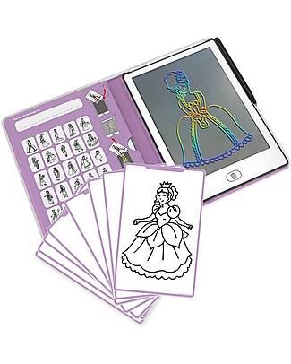 Kidywolf Mini Digital Drawing Tablet - Princess around the World - 4+ Years Drawing Boards