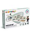 Kidywolf My First Electricity Kit - 18 Pieces - Discover the World of Energy STEM toys