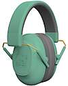 Kidywolf Noise Cancelling Headphones - Green - Adjustable Headband Audio Players