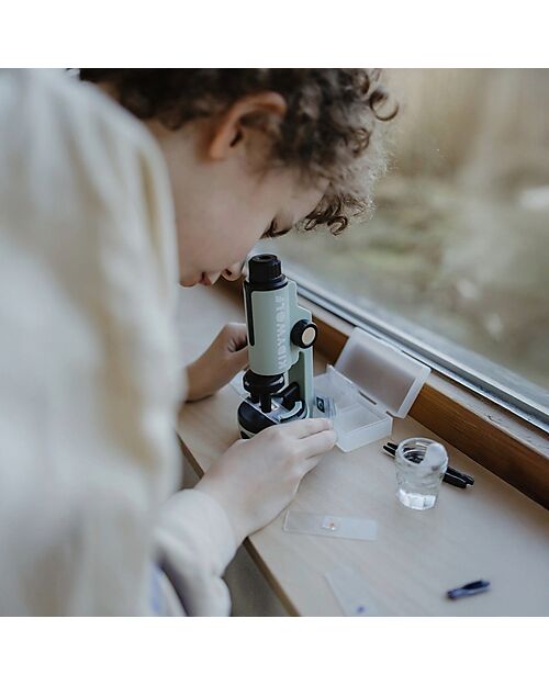 Kidywolf Portable Microscope - Green - 8+ Years STEM toys