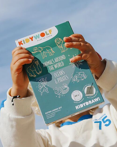 Kidywolf Refill for Kidydraw Mini - Animals and Pirates Draw And Color