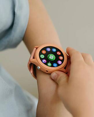 Kidywolf Smartwatch for Kids with Health Monitoring and Smart Functions - Peach Watches