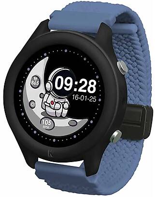 Kidywolf Smartwatch per Bambini con Monitoraggio Salute e Funzioni Smart - Blue Watches