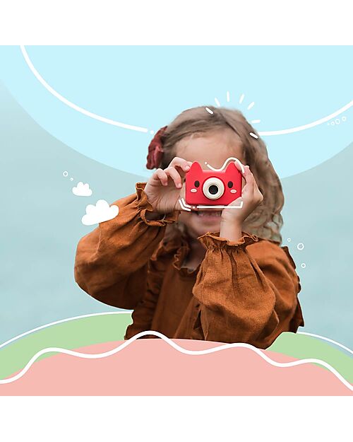 Kiimento Kiimento Digital Camera - Akito the Fox - Photo & Video - Ages 4+ Cameras