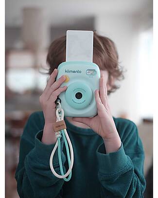 Kiimento Kiimento Instant Print Digital Camera - Mint - Ink-Free Printing - Ages 8+ Cameras