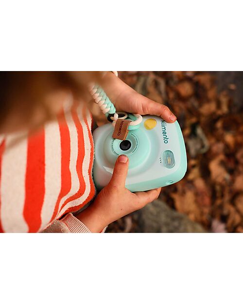 Kiimento Kiimento Instant Print Digital Camera - Mint - Ink-Free Printing - Ages 8+ Cameras