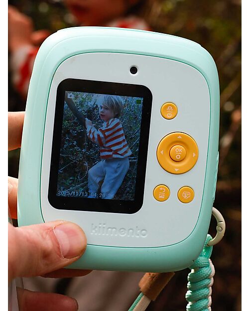 Kiimento Kiimento Instant Print Digital Camera - Mint - Ink-Free Printing - Ages 8+ Cameras