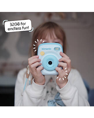 Kiimento Kiimento Instant Print Digital Camera - Sky Blue - Ink-Free Printing - Ages 8+ Cameras