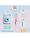 Kiimento Kiimento Instant Print Digital Camera - Sky Blue - Ink-Free Printing - Ages 8+ Cameras