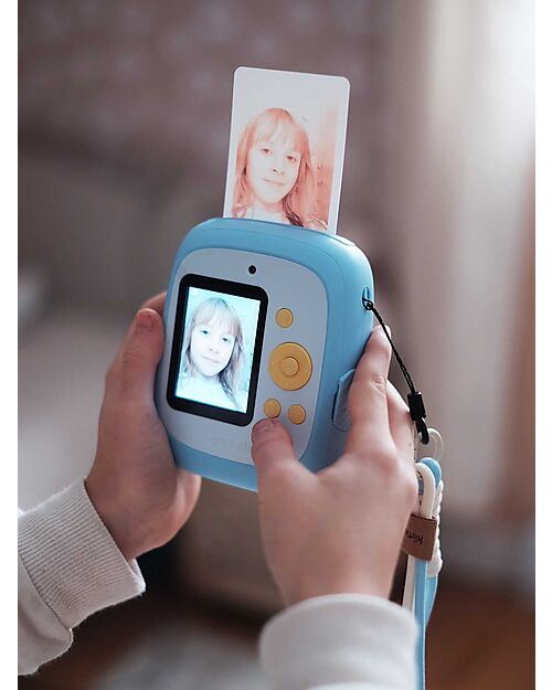 Kiimento Kiimento Instant Print Digital Camera - Sky Blue - Ink-Free Printing - Ages 8+ Cameras