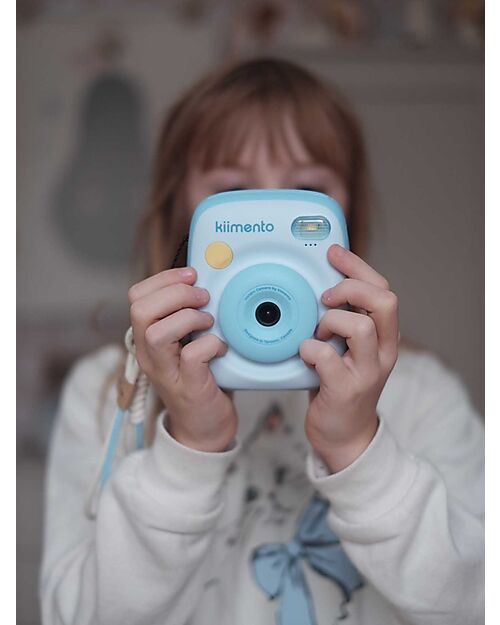 Kiimento Kiimento Instant Print Digital Camera - Sky Blue - Ink-Free Printing - Ages 8+ Cameras
