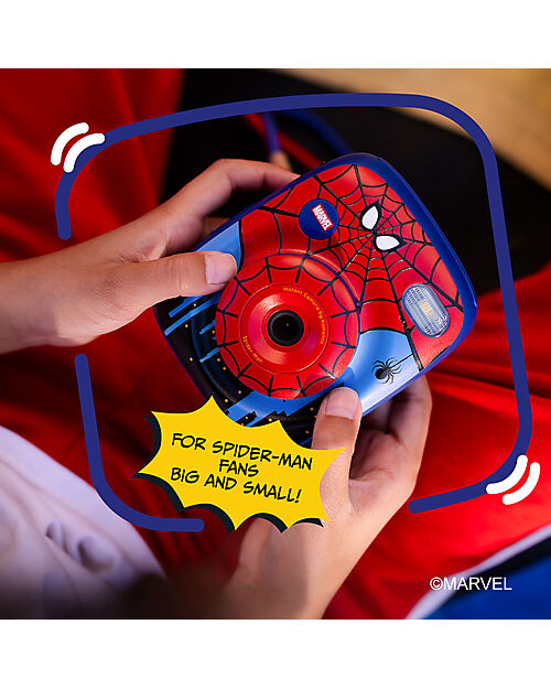 Kiimento Kiimento Instant Print Digital Camera - Spider-Man - Ink-Free Printing - Ages 8+ Cameras