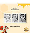 Kiimento Kiimento Instant Print Digital Camera - Winnie the Pooh - Ink-Free Printing - Ages 8+ Cameras