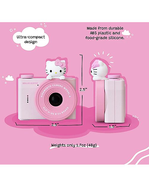 Kiimento Kiimento Mini Digital Camera - Hello Kitty - Photo & Video - Ages 3+ Cameras