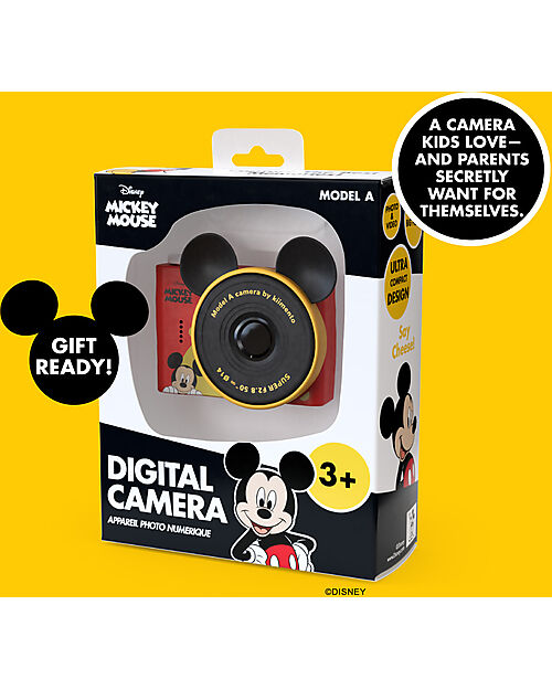 Kiimento Kiimento Mini Digital Camera - Mickey Mouse - Photo & Video - Ages 3+ Cameras
