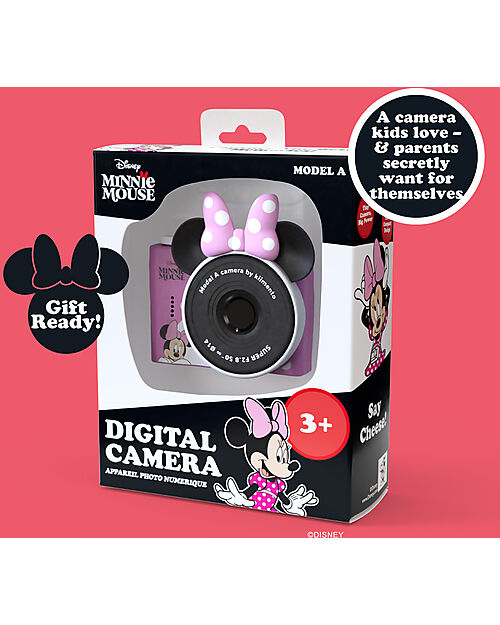 Kiimento Kiimento Mini Digital Camera - Minnie Mouse - Photo & Video - Ages 3+ Cameras