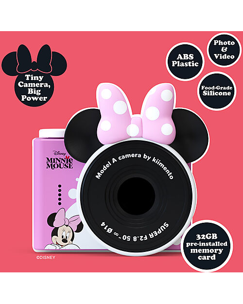 Kiimento Kiimento Mini Digital Camera - Minnie Mouse - Photo & Video - Ages 3+ Cameras