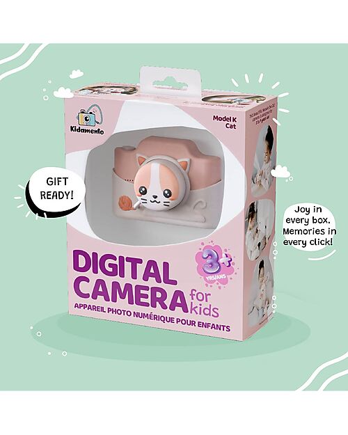 Kiimento Kiimento Touchscreen Digital Camera - Meowie the Cat - Photo & Video - Ages 5+ Cameras