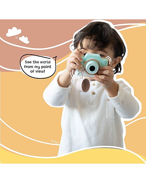 Kiimento Kiimento Touchscreen Digital Camera - Zippy the Sloth - Photo & Video - Ages 5+ Cameras