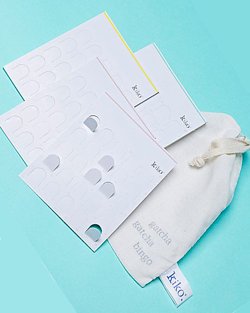 Kiko+ and gg* Gatcha Gatcha Wooden Bingo Set - Includes 50 beads and 30 cards Board Games