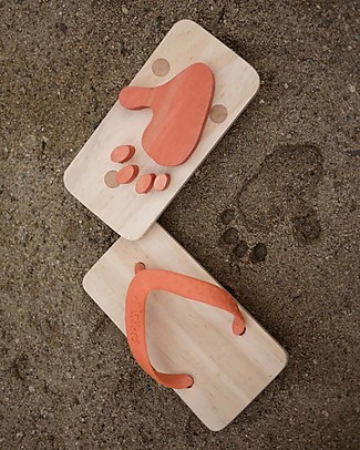 Kiko+ and gg* Kiko Ashiato Animal Print Toy Beach Sandpit Sandals - Monkey Print Beach Toys