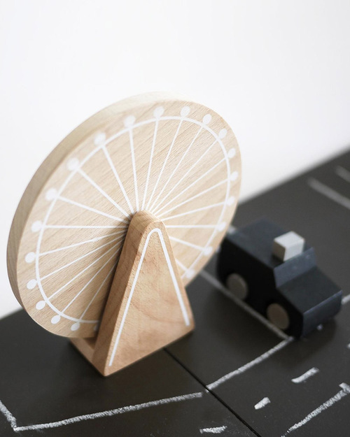 Kiko+ and gg* Machi London Tiny Town - Made With FSC Beechwood! Wooden Blocks and Construction Sets