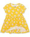 Kite Bodydress - Super Starfish - Yellow - Organic Cotton Dresses_