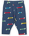 Kite Footless Leggings - Silly Sausage -  Blu Navy - Organic Cotton Leggings