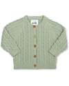 Kite Knitted Cardigan - Light Green - with Buttons - 100% Organic Cotton Cardigans