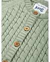 Kite Knitted Cardigan - Light Green - with Buttons - 100% Organic Cotton Cardigans