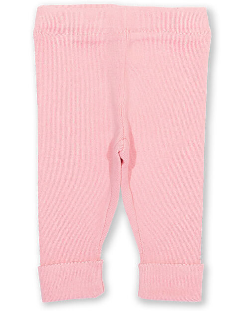 Kite Knitted Footless Leggings - Pink - 100% Organic Cotton Leggings