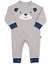 Kite Long Sleeved Sleepsuit - Otterly - Grey - Organic Cotton Babygrows