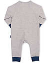 Kite Long Sleeved Sleepsuit - Otterly - Grey - Organic Cotton Babygrows