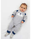 Kite Long Sleeved Sleepsuit - Otterly - Grey - Organic Cotton Babygrows