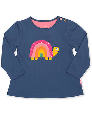 Kite Long Sleeves Shirt - Marvellous Me - Blue Navy - 100% Organic Cotton Long Sleeves Tops